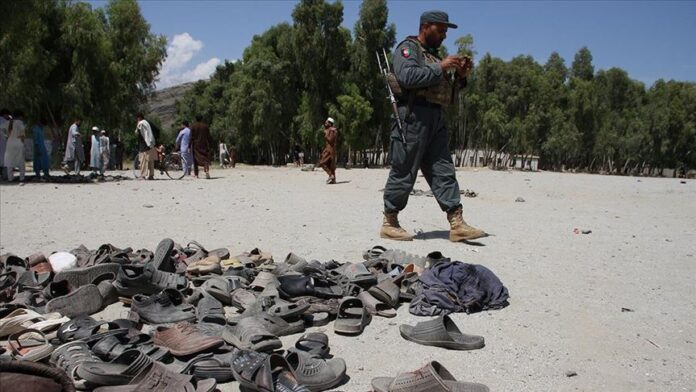 Afganistan saldırı ayakkabı