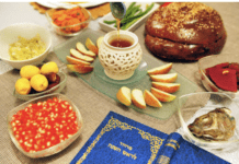 Roş Aşana Sederi ve simgesel yiyecekler